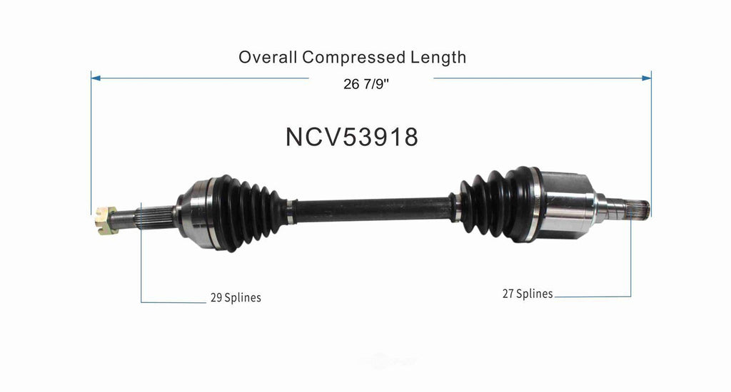 Left New CV Complete Assy   GSP North America   NCV53918