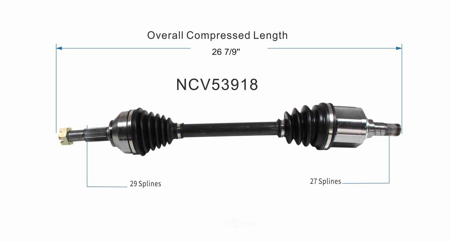 Left New CV Complete Assy   GSP North America   NCV53918