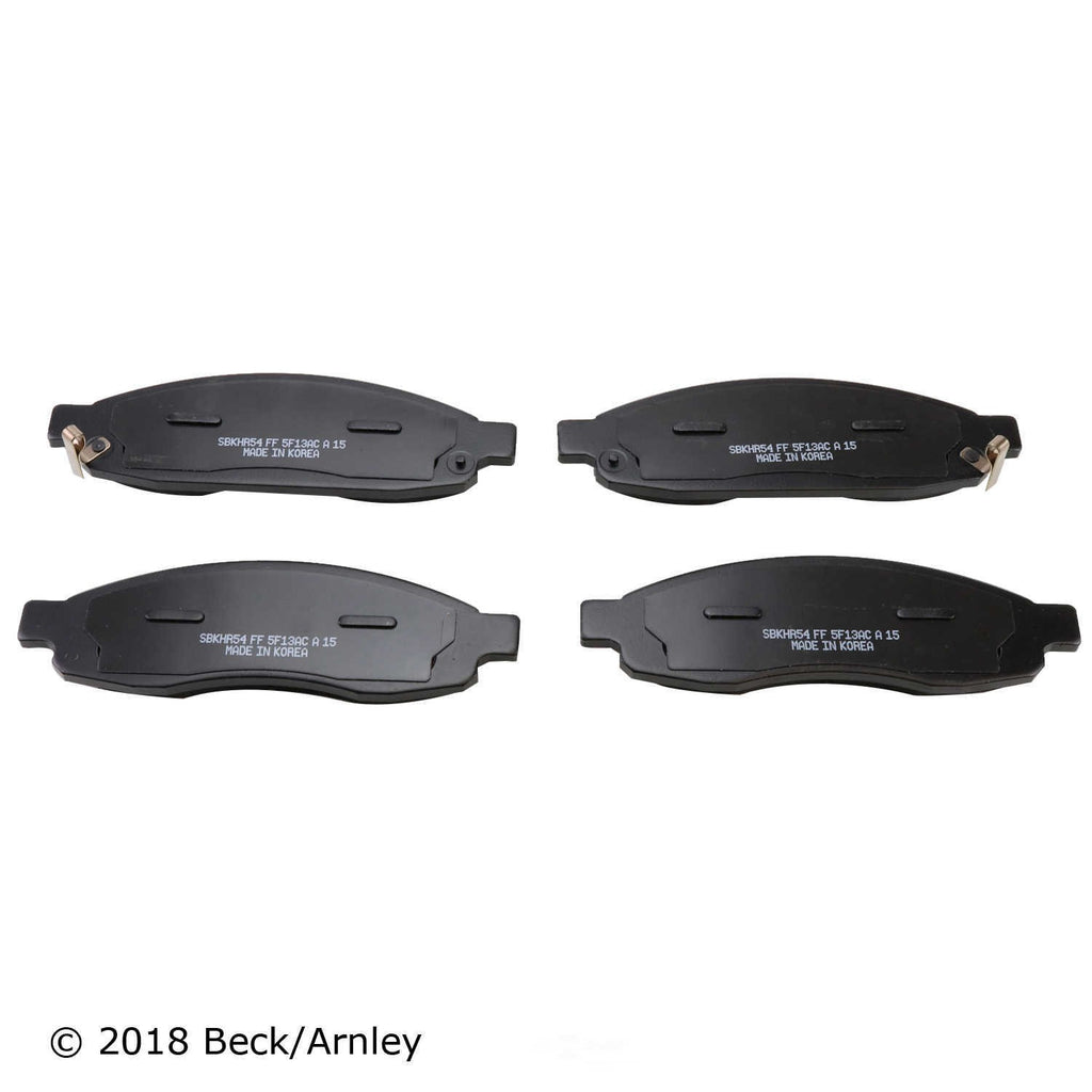 Frt OE Brake Pads  Beck/Arnley  089-1747