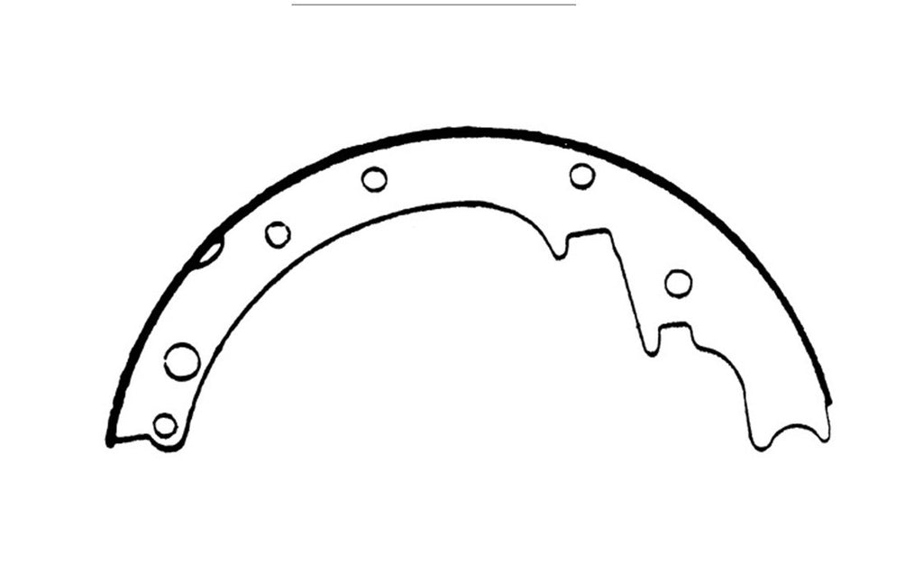 Rr Premium Brake Shoes  Centric Parts  111.03660
