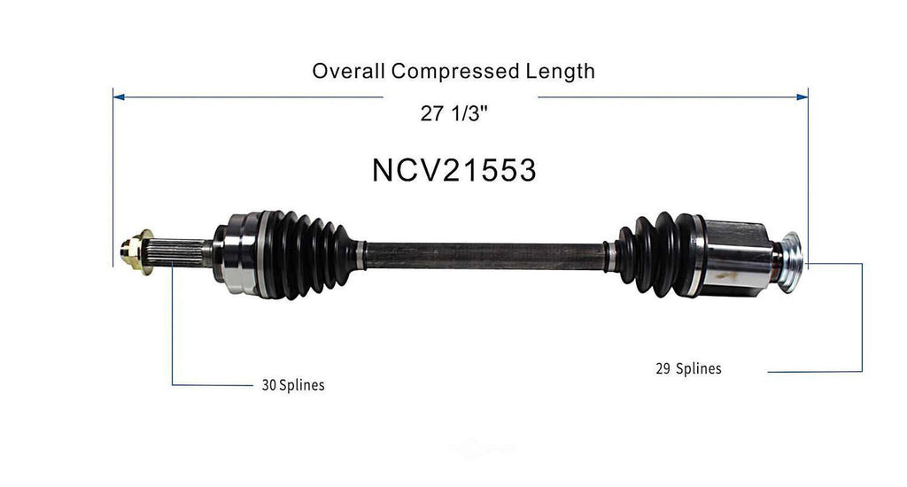 Right New CV Complete Assy   GSP North America   NCV21553