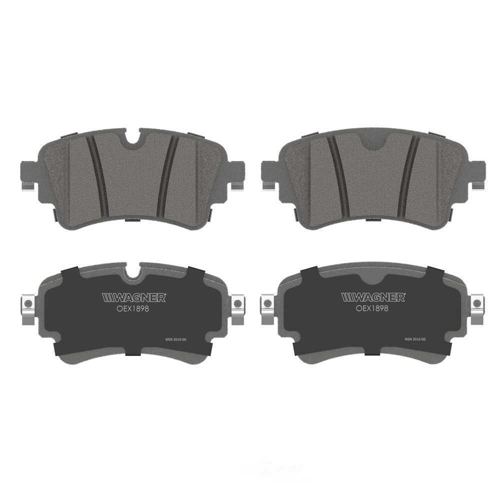 Rr Premium Ceramic Brake Pads  Wagner  OEX1898
