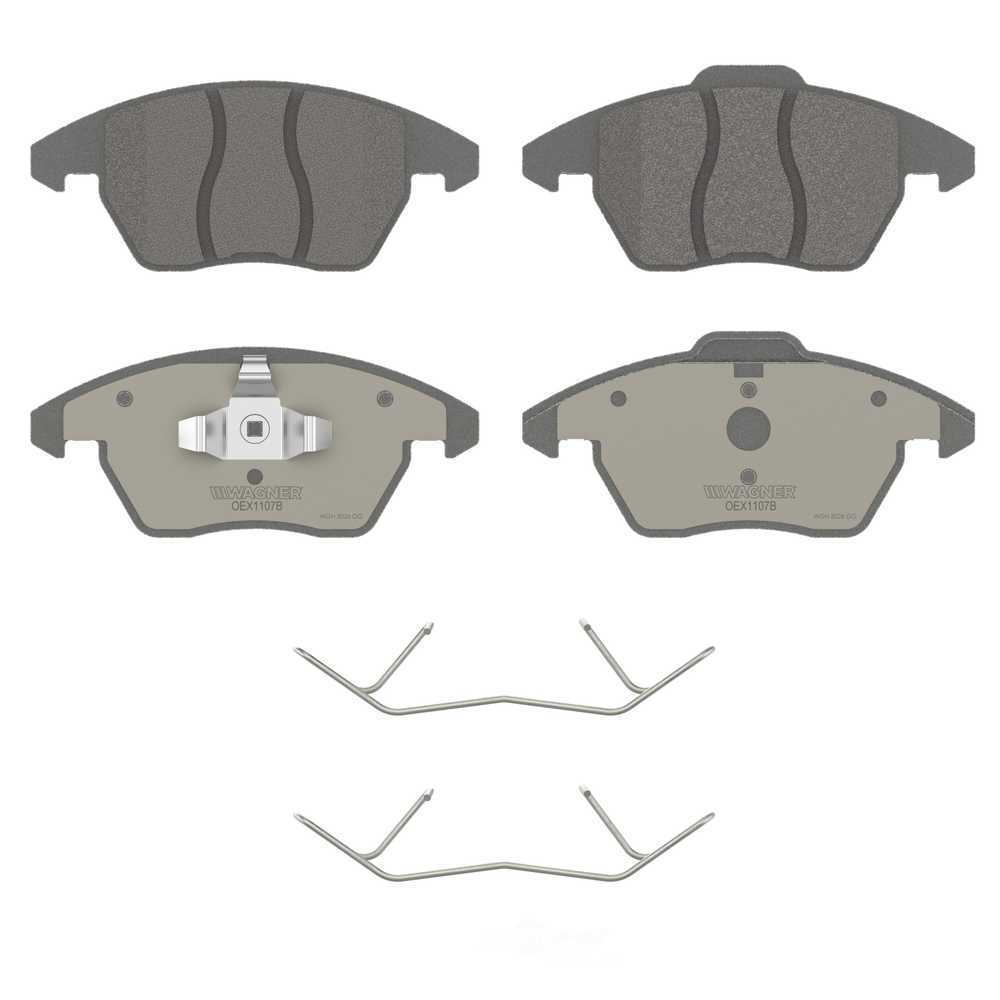 Frt Premium Ceramic Brake Pads  Wagner  OEX1107B