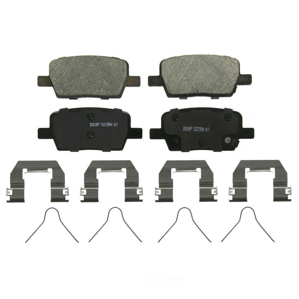 Rr Ceramic Brake Pads  Wagner  ZD1914