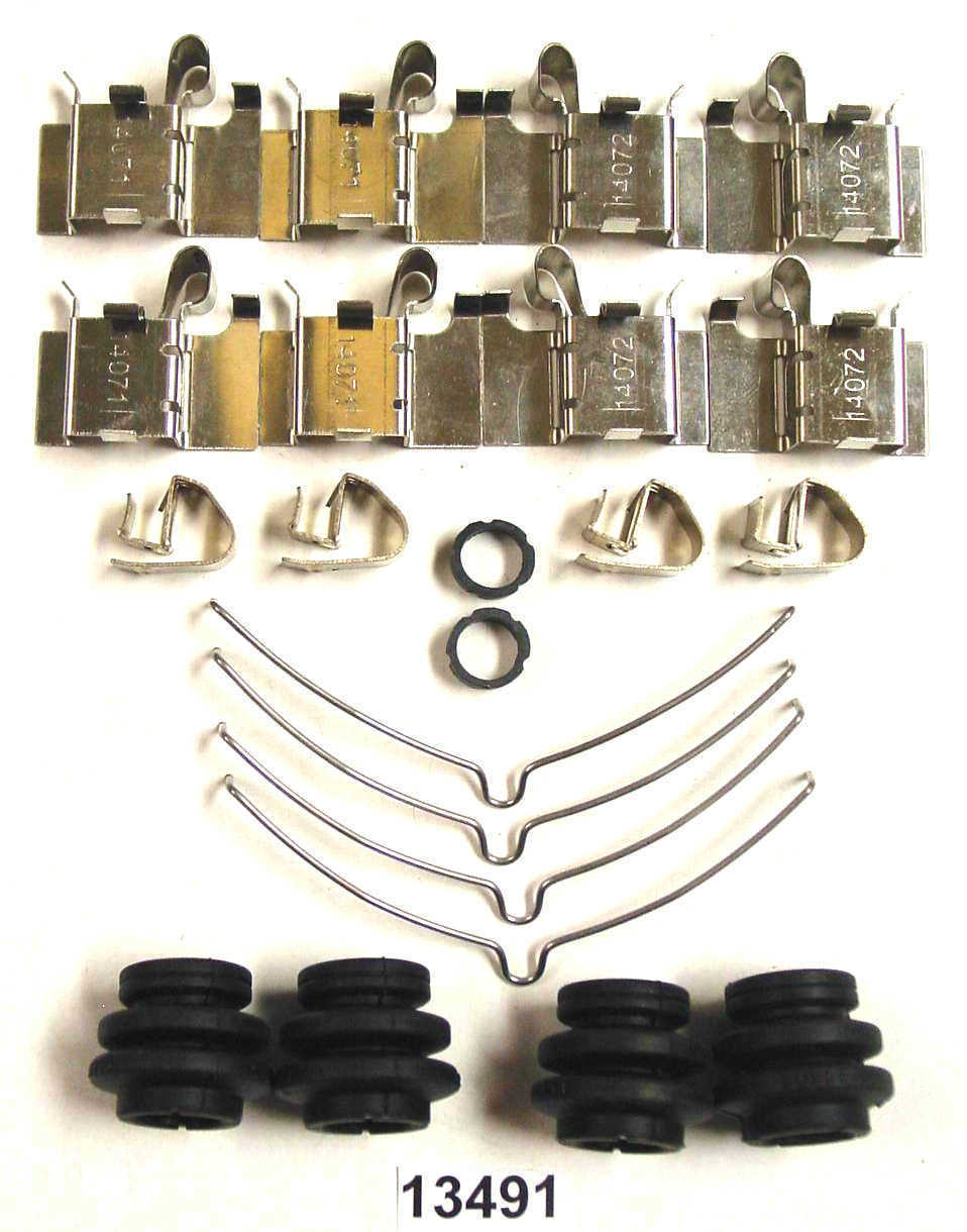 Frt Disc Brk Hwd Kit  Better Brake Parts  13491K