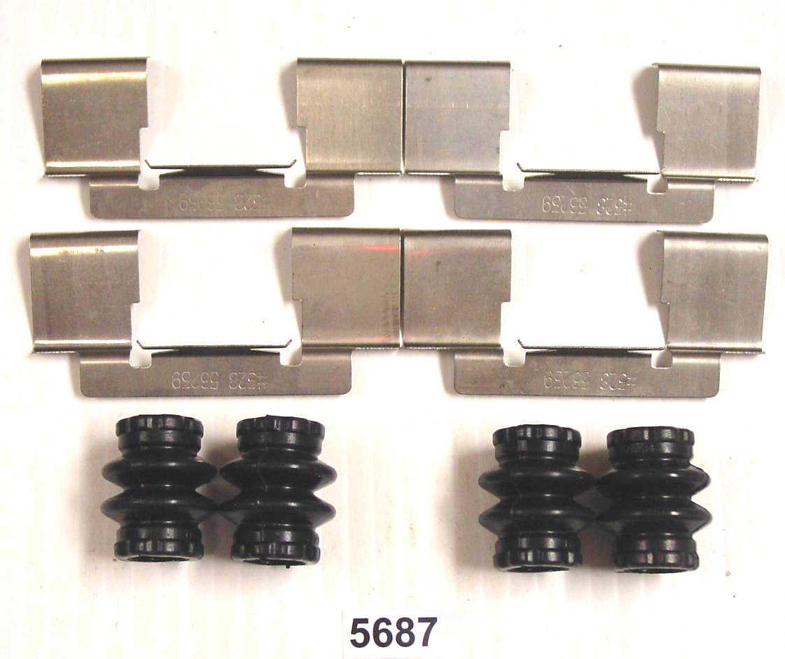 Frt Disc Brk Hwd Kit  Better Brake Parts  5687K