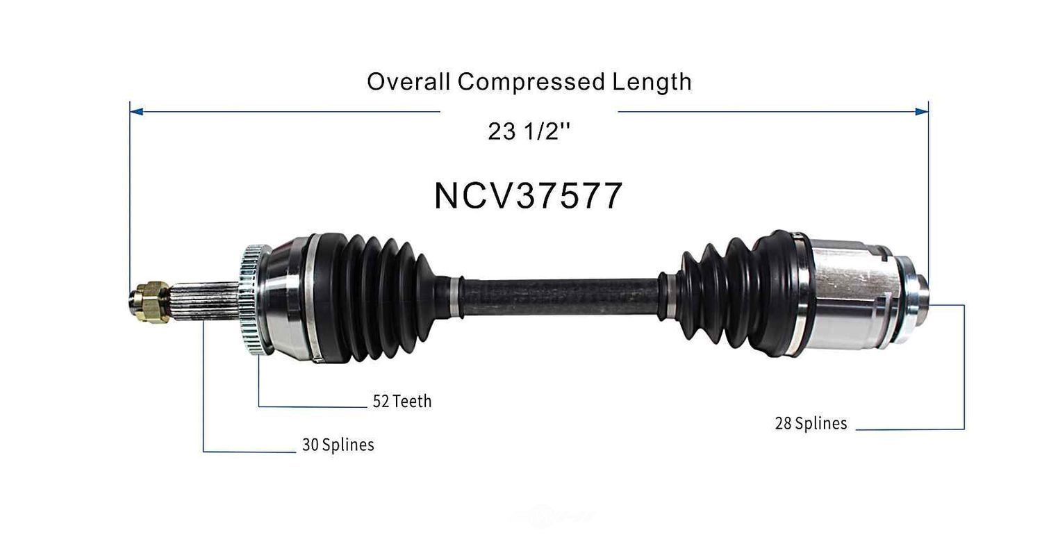 Right New CV Complete Assy   GSP North America   NCV37577