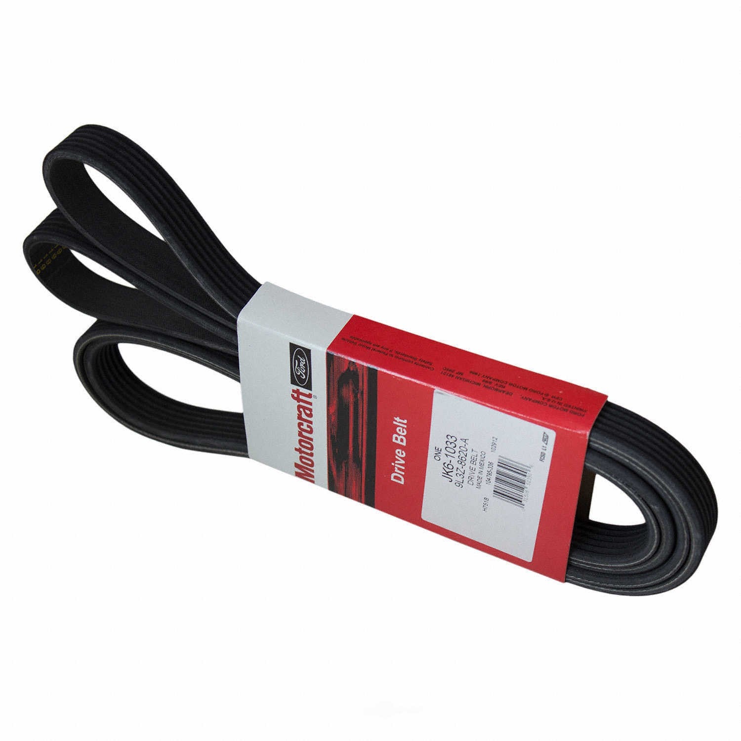 Serpentine Belt  Motorcraft  JK6-1033