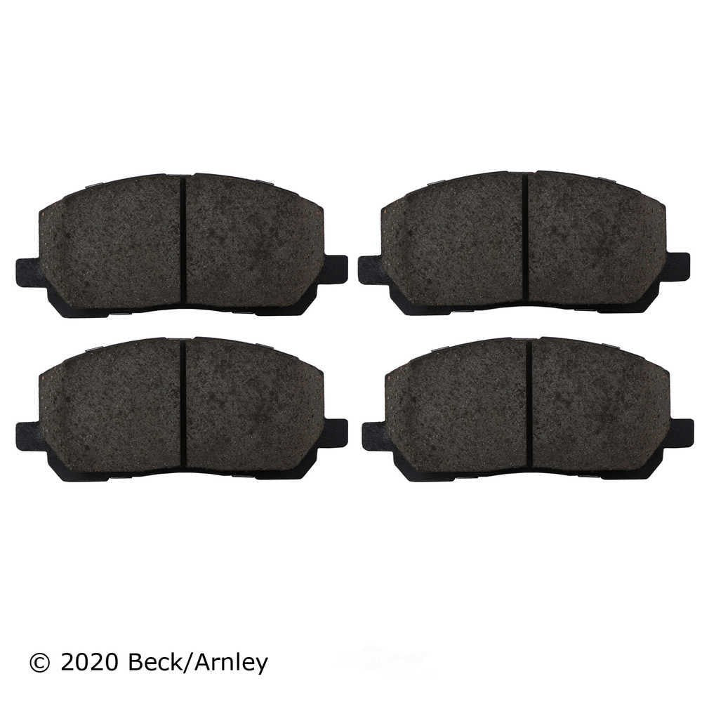 Frt OE Brake Pads  Beck/Arnley  089-1658
