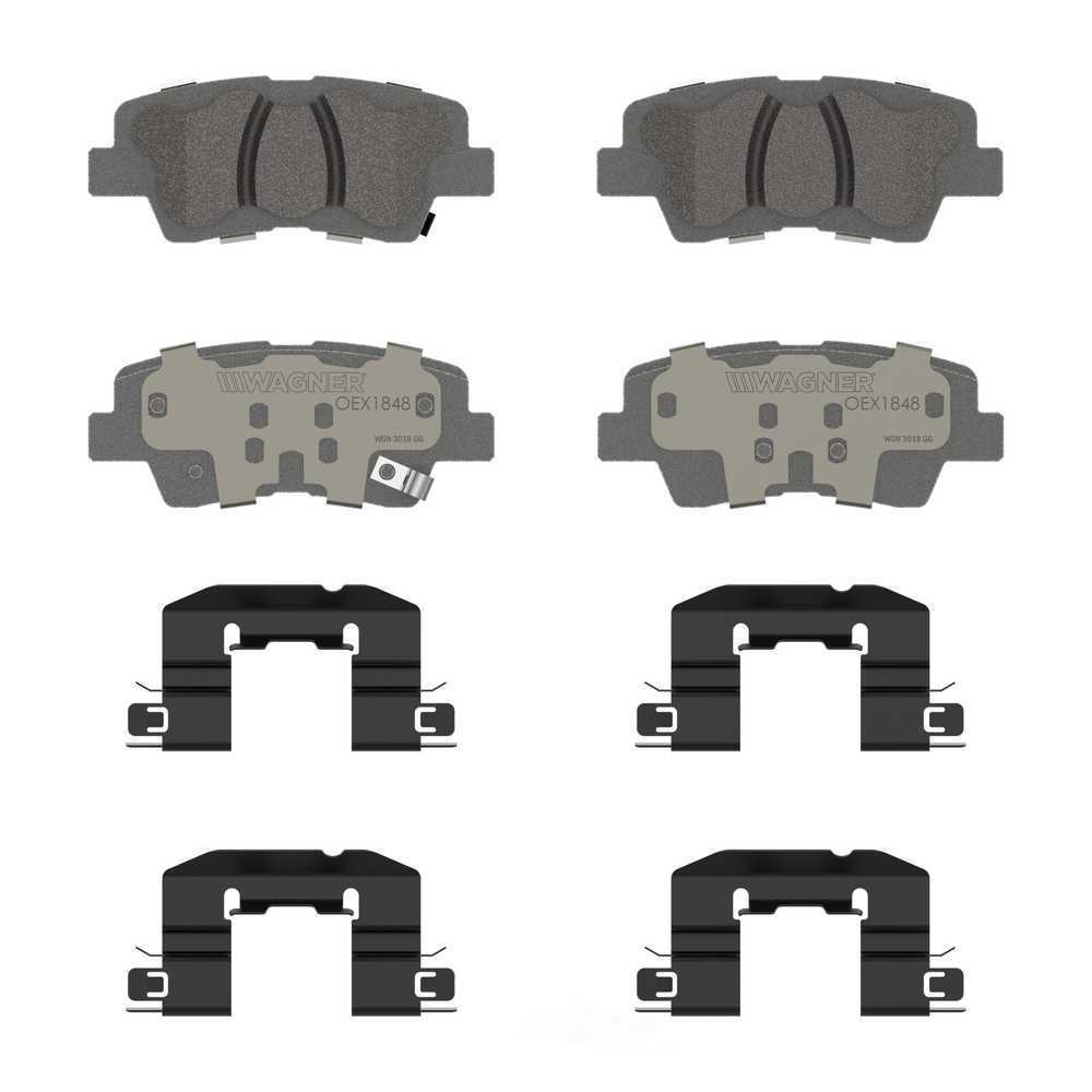 Wagner Premium OEX Ceramic Brake Pad OEX1848