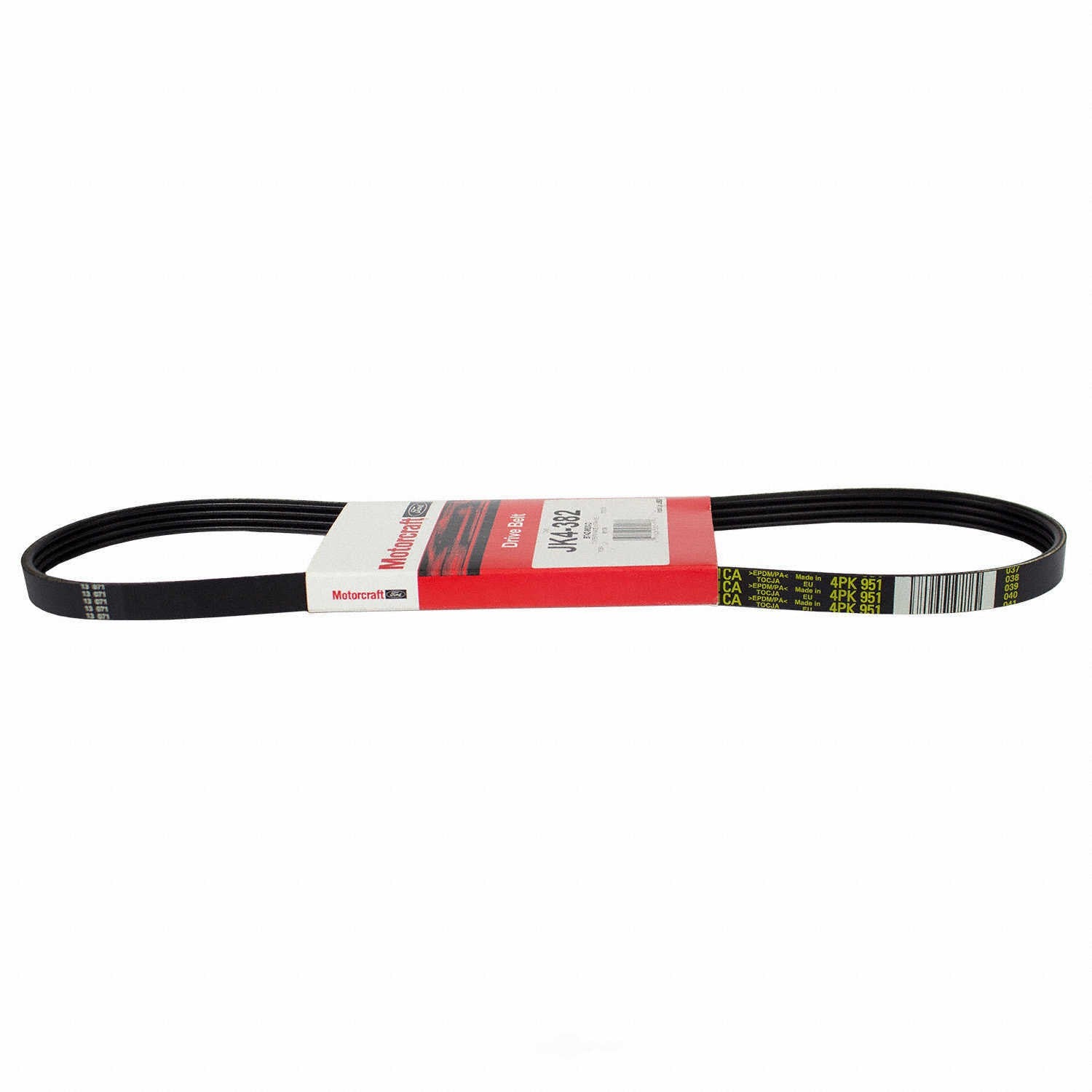 Serpentine Belt  Motorcraft  JK4-382