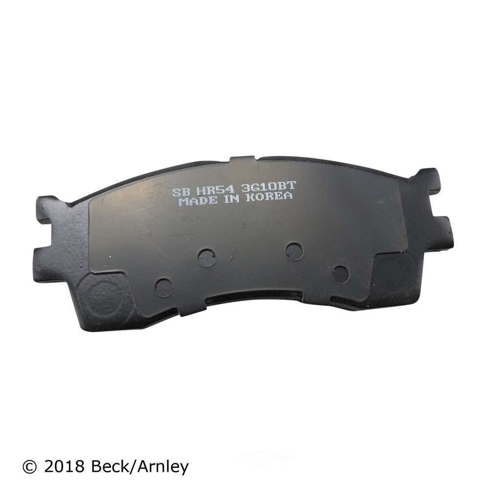 Frt OE Brake Pads  Beck/Arnley  089-1683