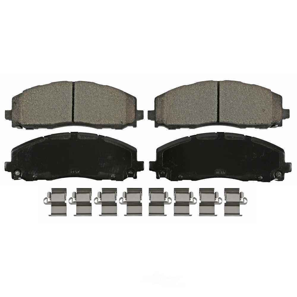 Frt Ceramic Brake Pads  Wagner  ZD2187