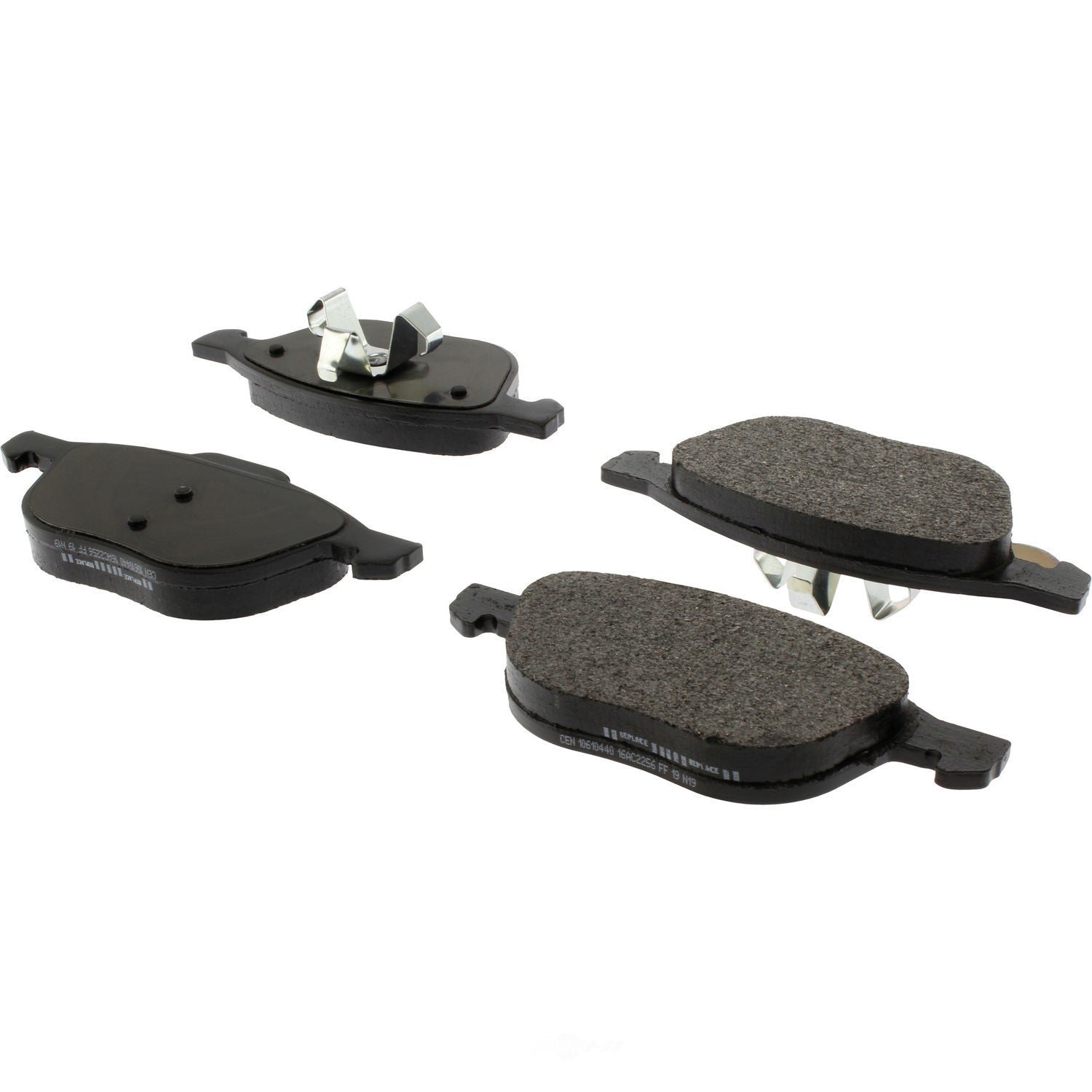 Frt Severe Duty Semi-Met Prem Brake Pads  Centric Parts  106.10440