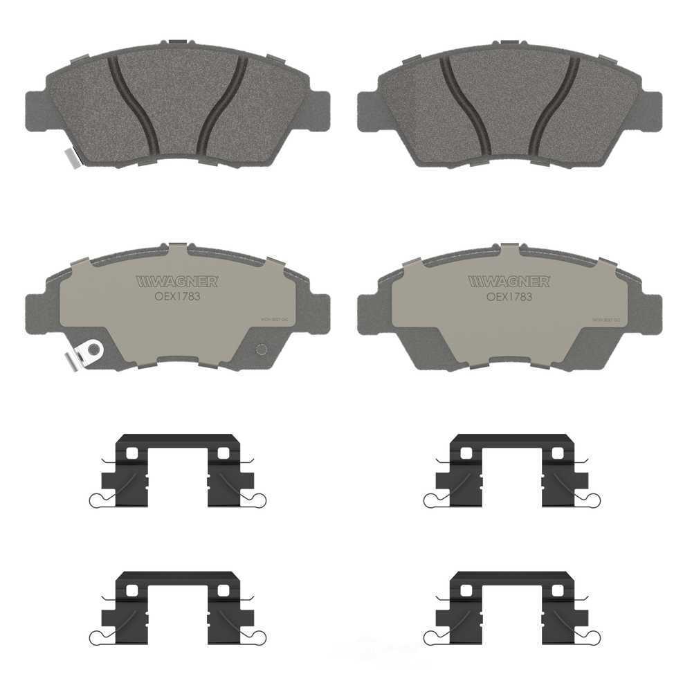 Frt Premium Ceramic Brake Pads  Wagner  OEX1783