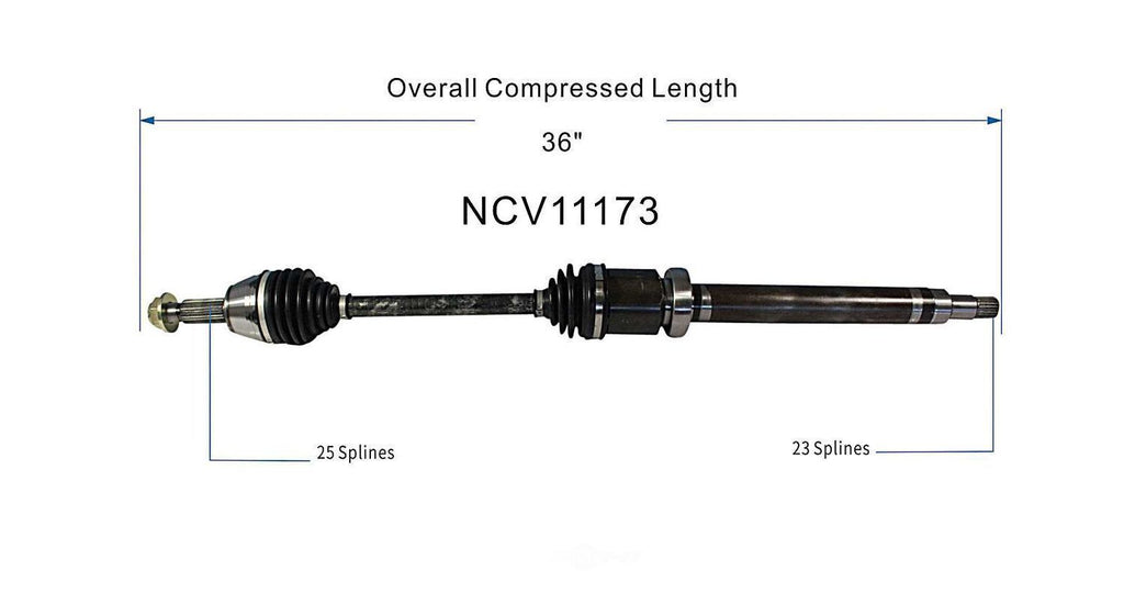 Right New CV Complete Assy   GSP North America   NCV11173