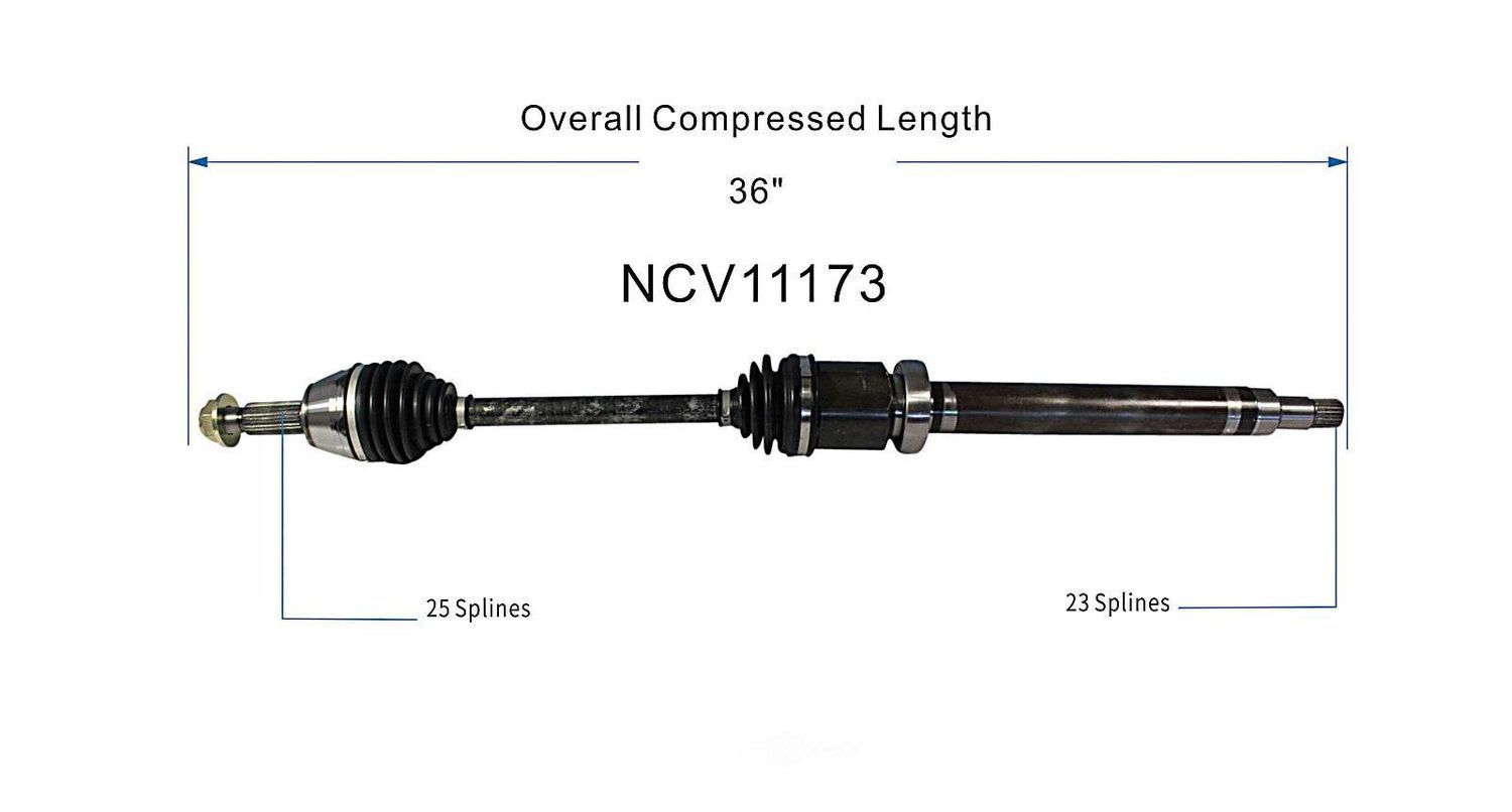 Right New CV Complete Assy   GSP North America   NCV11173