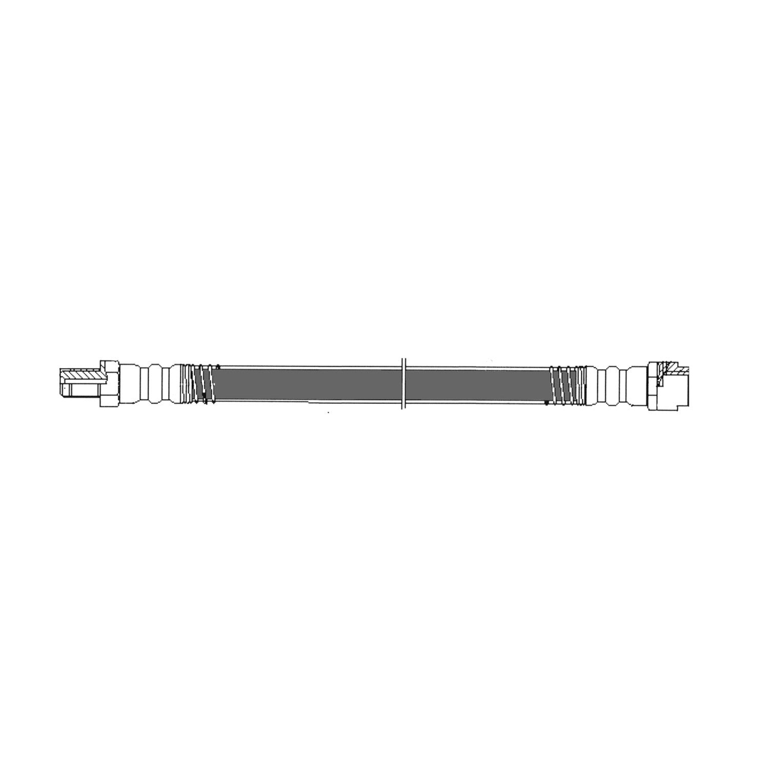 Rr Brake Hose  Centric Parts  150.35316