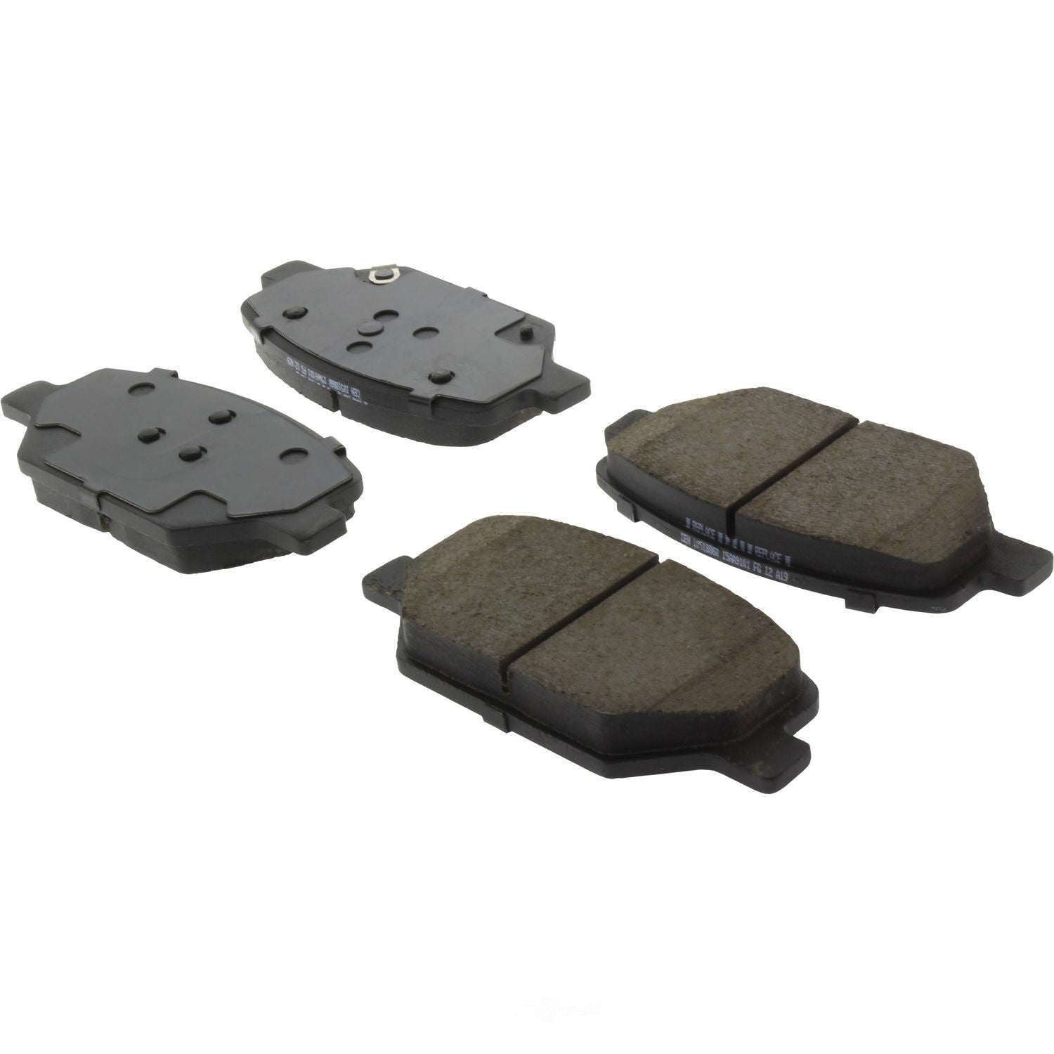 Frt Super Prem Ceramic Brake Pads  Centric Parts  105.18860