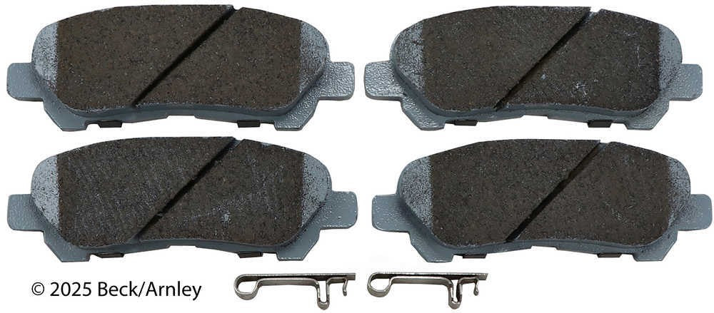 Rr Prem Brake Pads  Beck/Arnley  085-1885