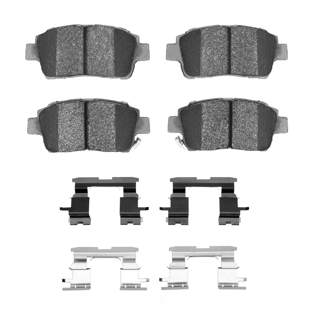 Frt Ceramic Brake Pads  DFC  1551-0822-01