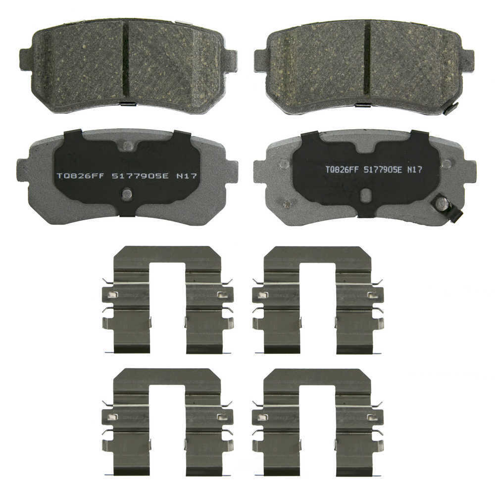 Wagner Premium Thermoquiet Brake Pad QC1829