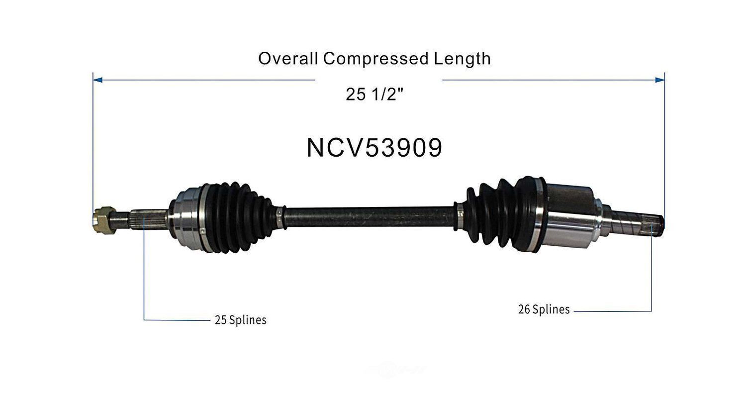 Left New CV Complete Assy   GSP North America   NCV53909