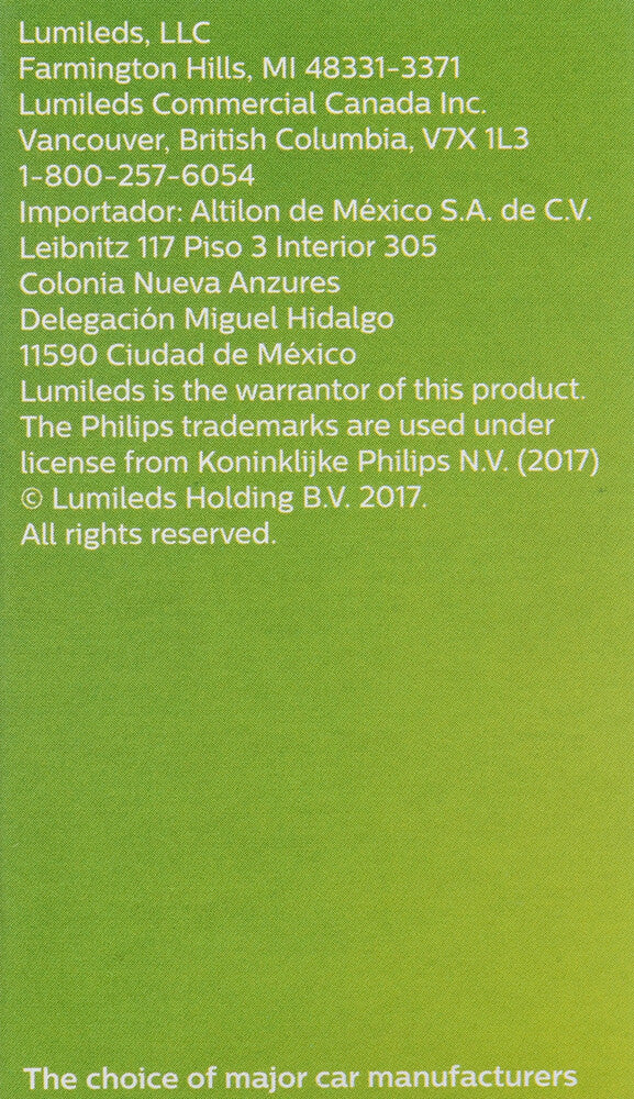 Headlight  Philips  9005XSLLC1