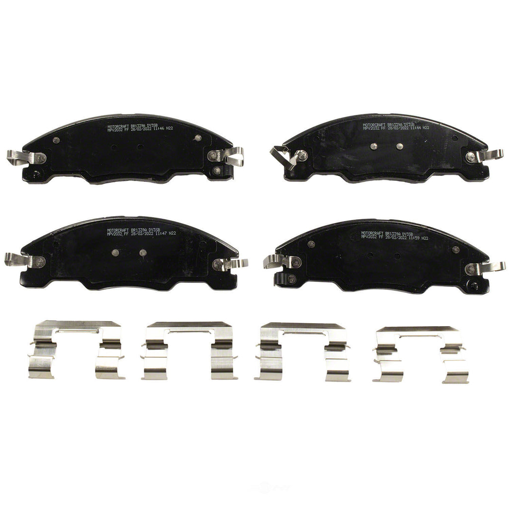 Frt Organic Brake Pads  Motorcraft  BR1339A