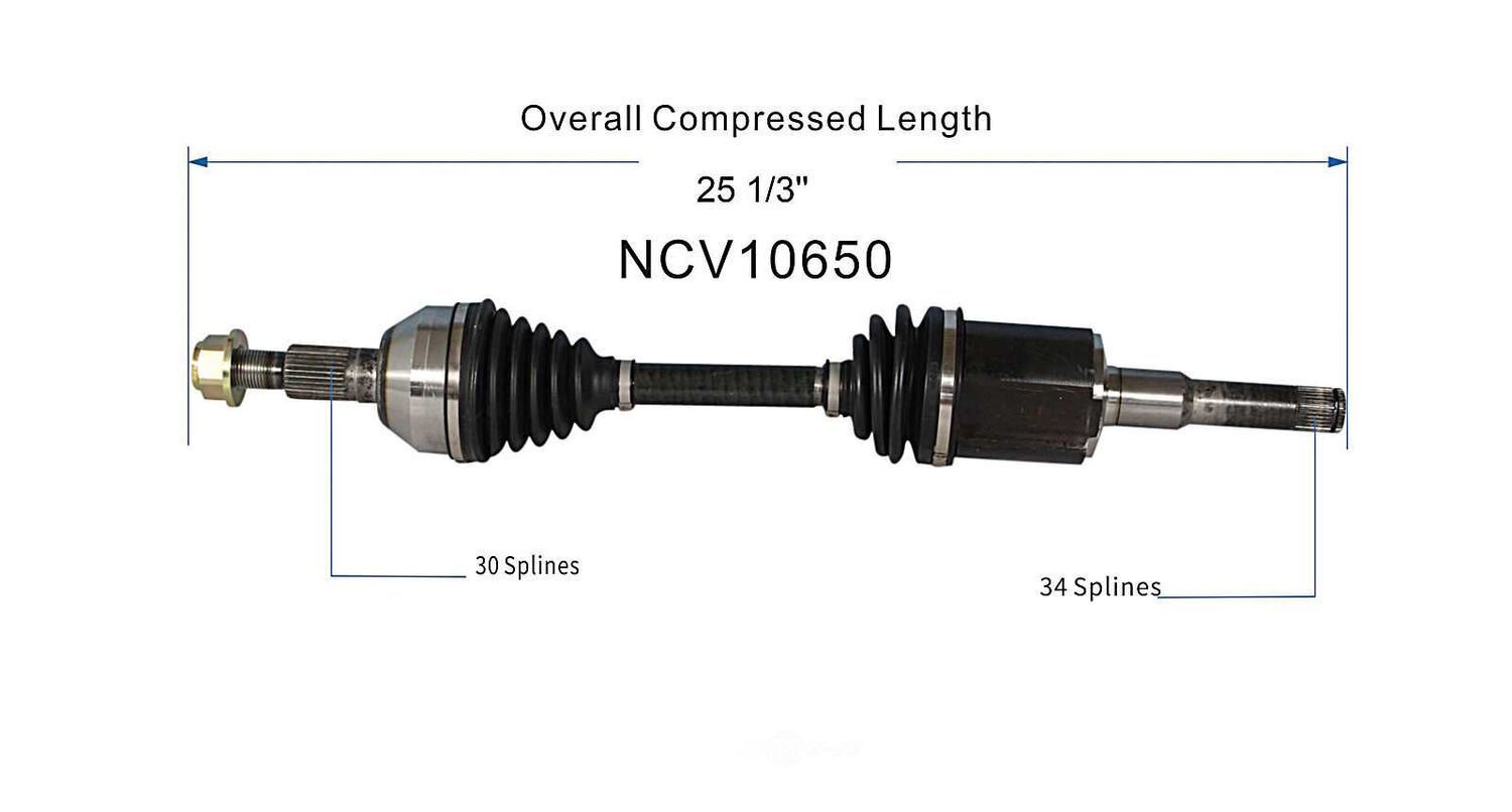 Left New CV Complete Assy   GSP North America   NCV10650