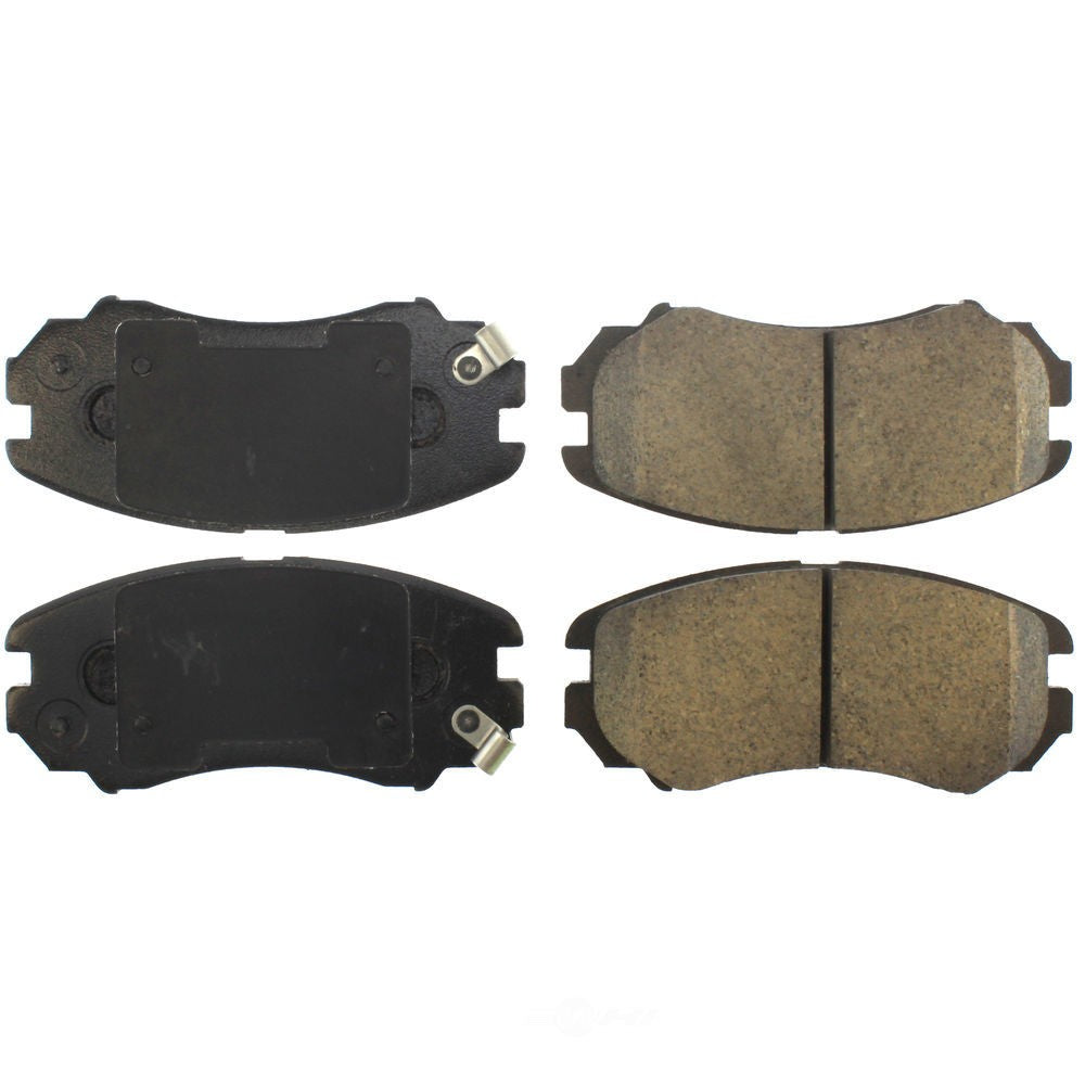 Frt Super Prem Ceramic Brake Pads  Centric Parts  105.09240