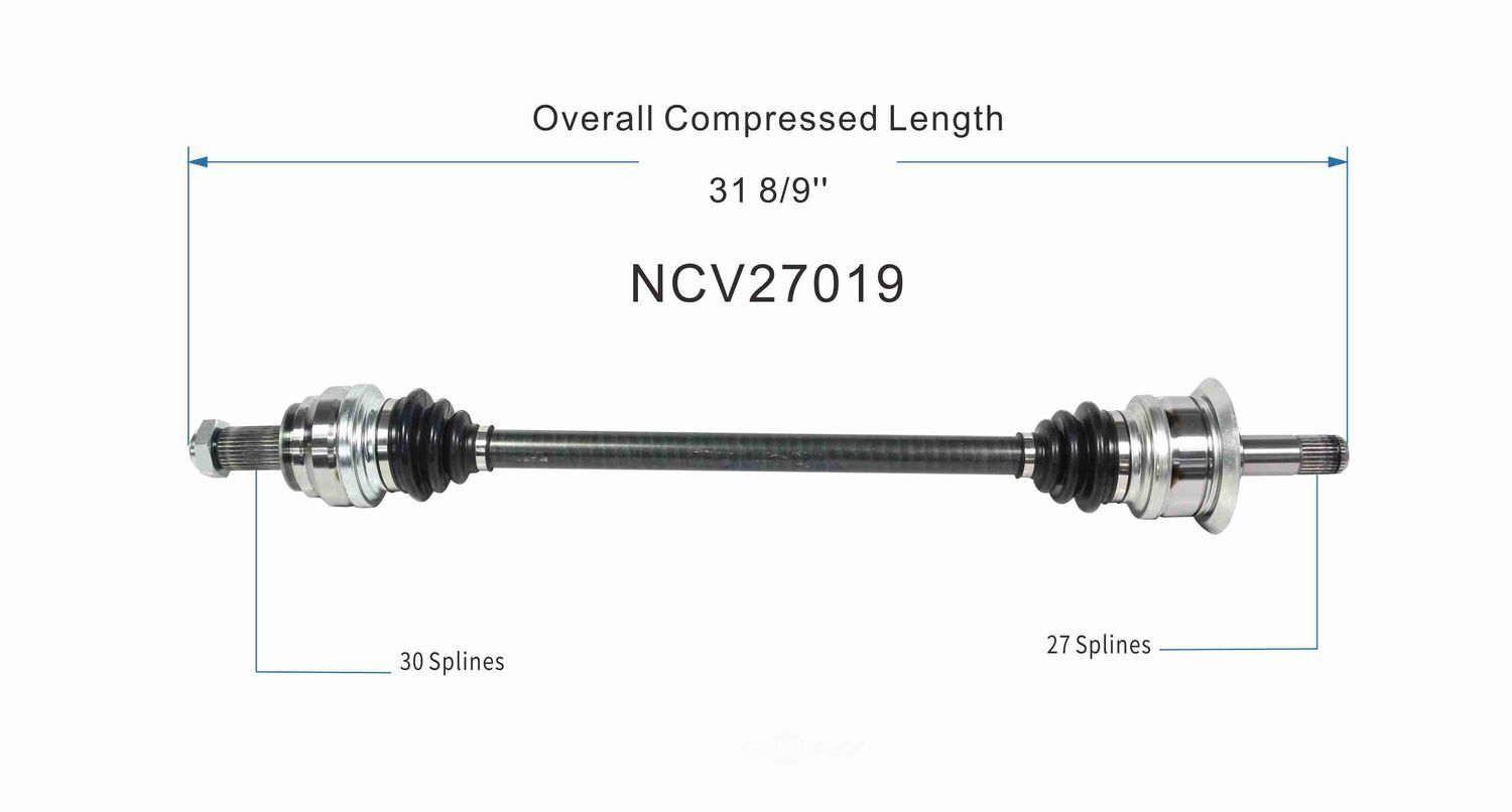 Right New CV Complete Assy   GSP North America   NCV27019