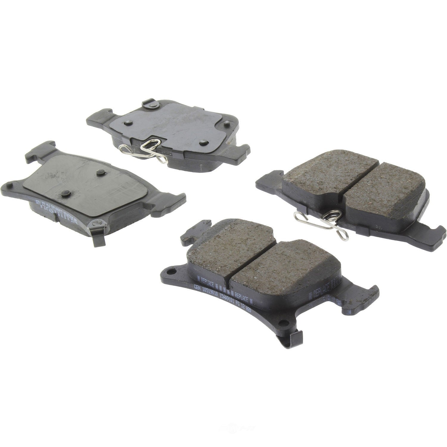 Rr Super Prem Ceramic Brake Pads  Centric Parts  105.19010