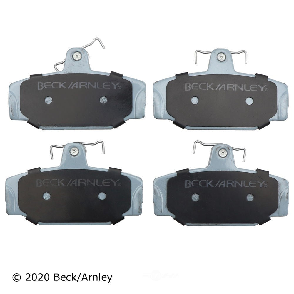 Rr Prem Brake Pads  Beck/Arnley  085-1413