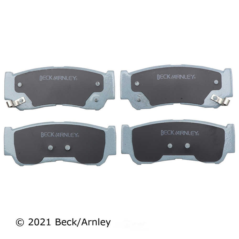 Rr Prem Brake Pads  Beck/Arnley  085-1797