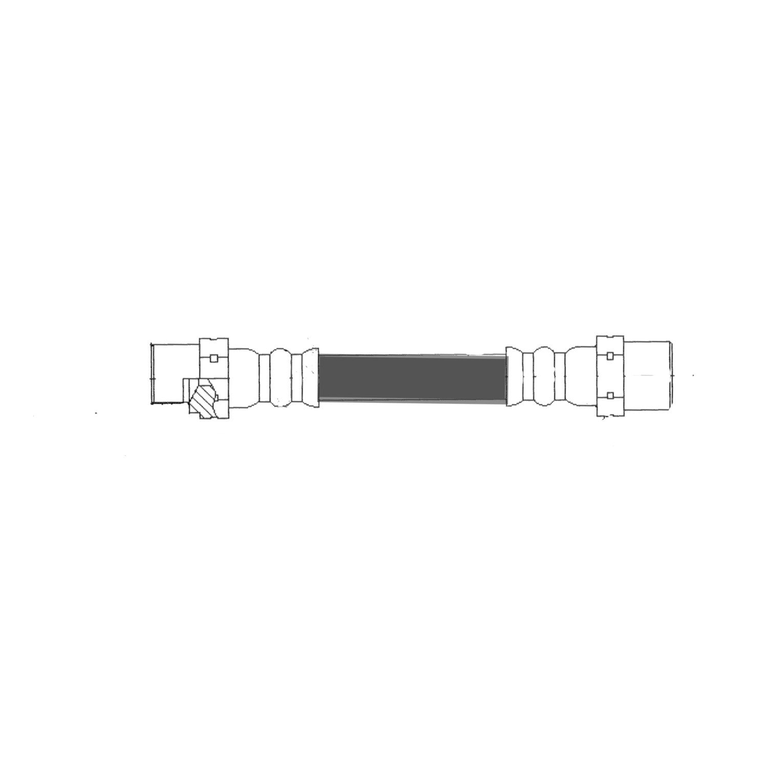 Rr Brake Hose  Centric Parts  150.34305