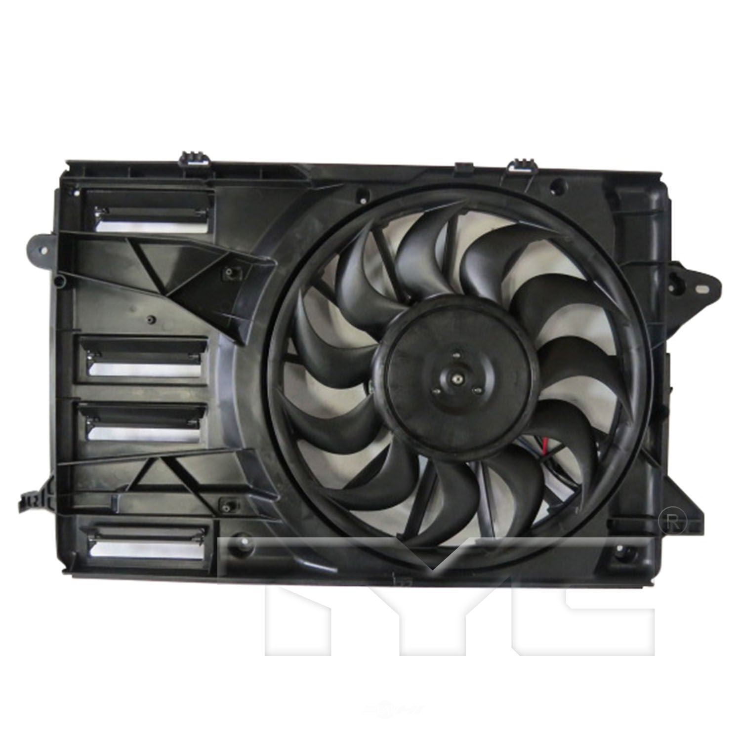 Radiator & Condenser Fan Assy  TYC  624090