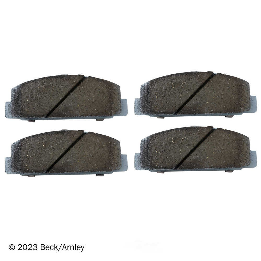 Rr Prem Brake Pads  Beck/Arnley  085-1283