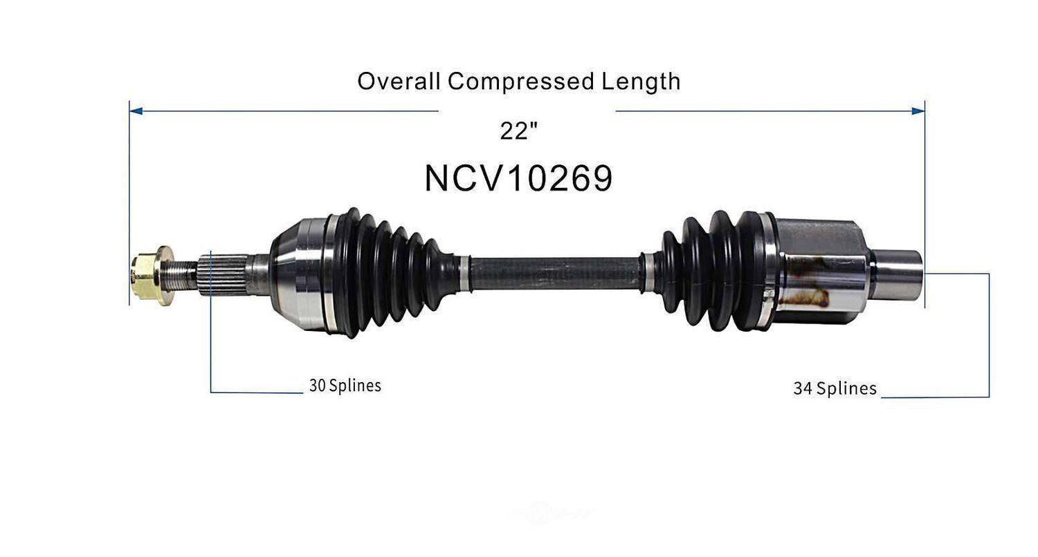Right New CV Complete Assy   GSP North America   NCV10269