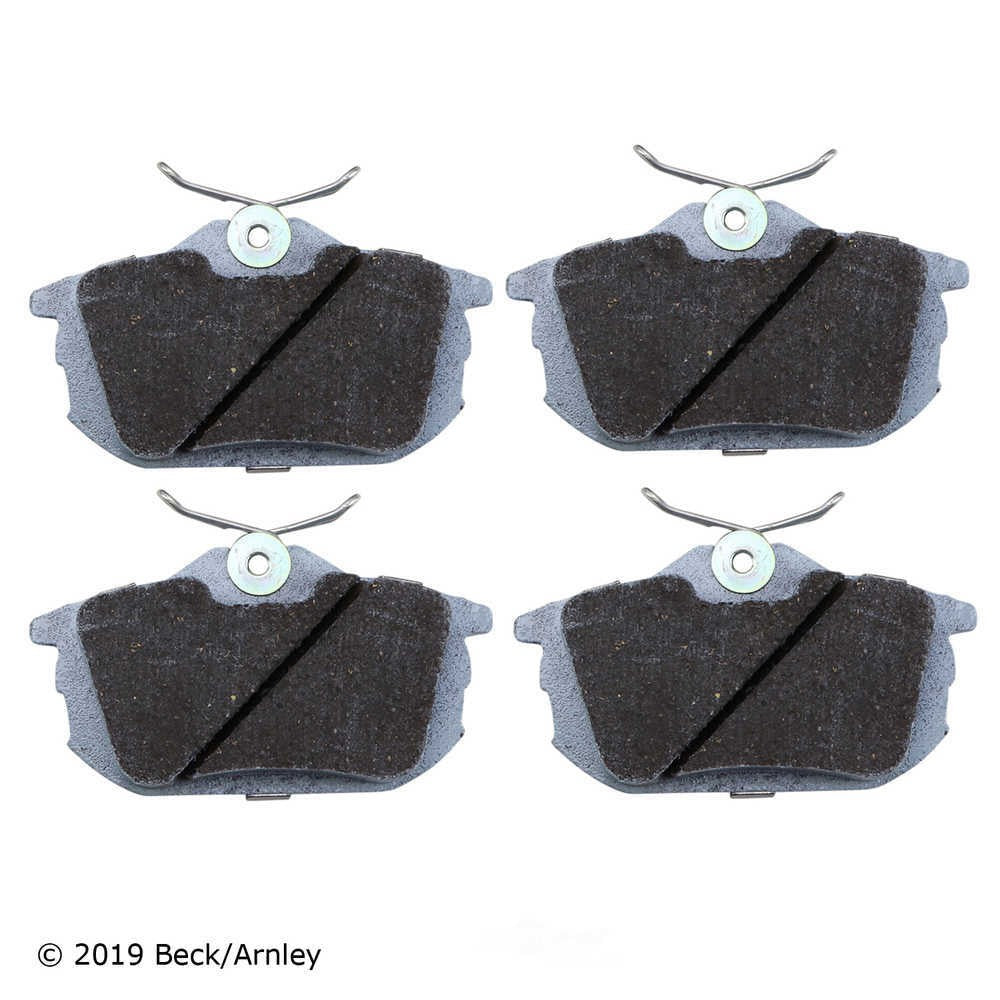Rr Prem Brake Pads  Beck/Arnley  085-1665