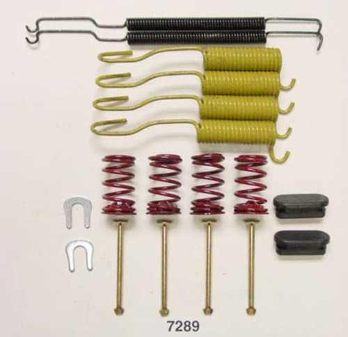 Rr Drum Hwd Kit  Better Brake Parts  7289K