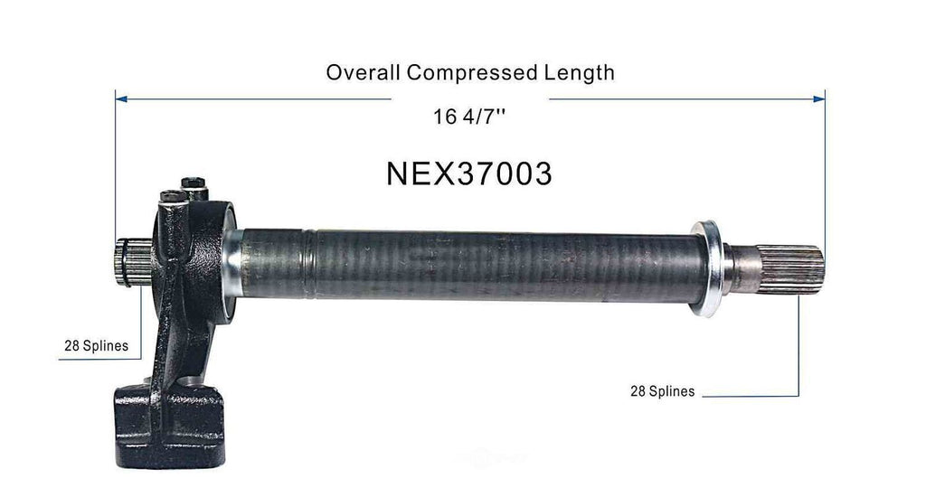 CV Intermediate Shaft   GSP North America   NEX37003