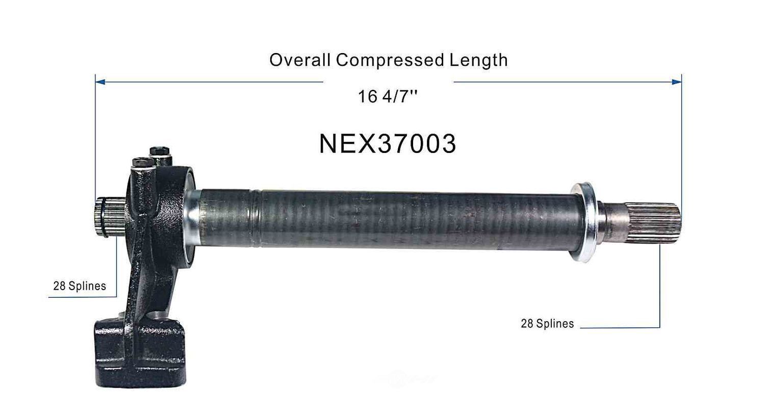 CV Intermediate Shaft   GSP North America   NEX37003