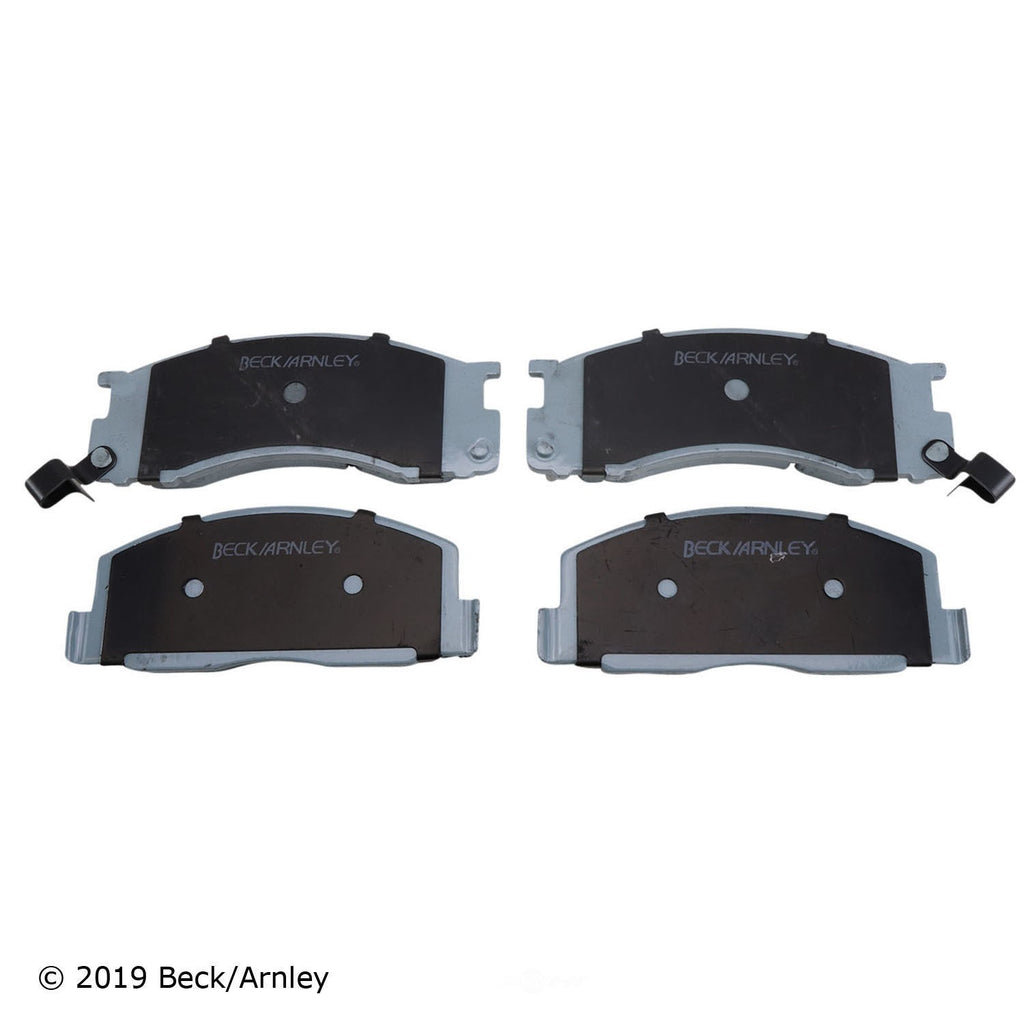 Frt Prem Brake Pads  Beck/Arnley  085-1434