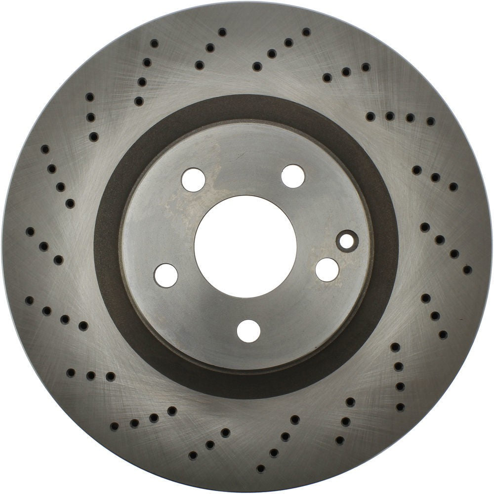 Frt Drilled Brake Rotor  Centric Parts  228.35120