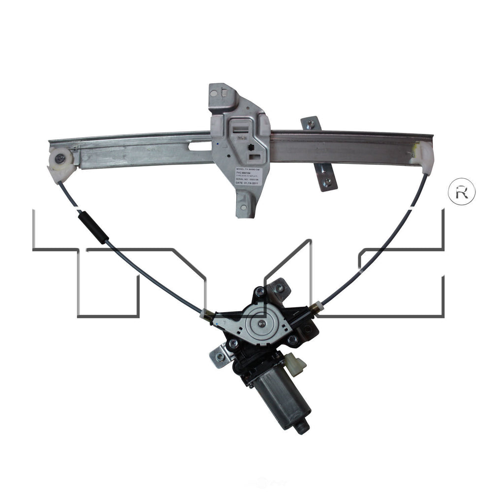 Window Reg w/ Motor  TYC  660164