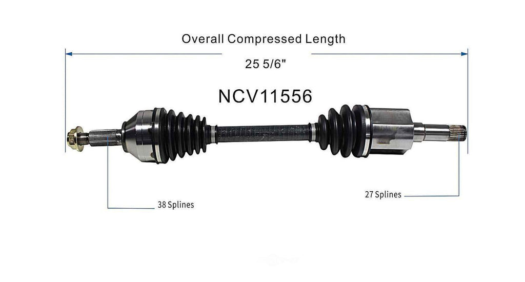 Left New CV Complete Assy   GSP North America   NCV11556