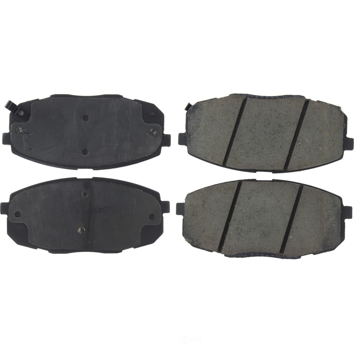 Frt Super Prem Ceramic Brake Pads  Centric Parts  105.13972