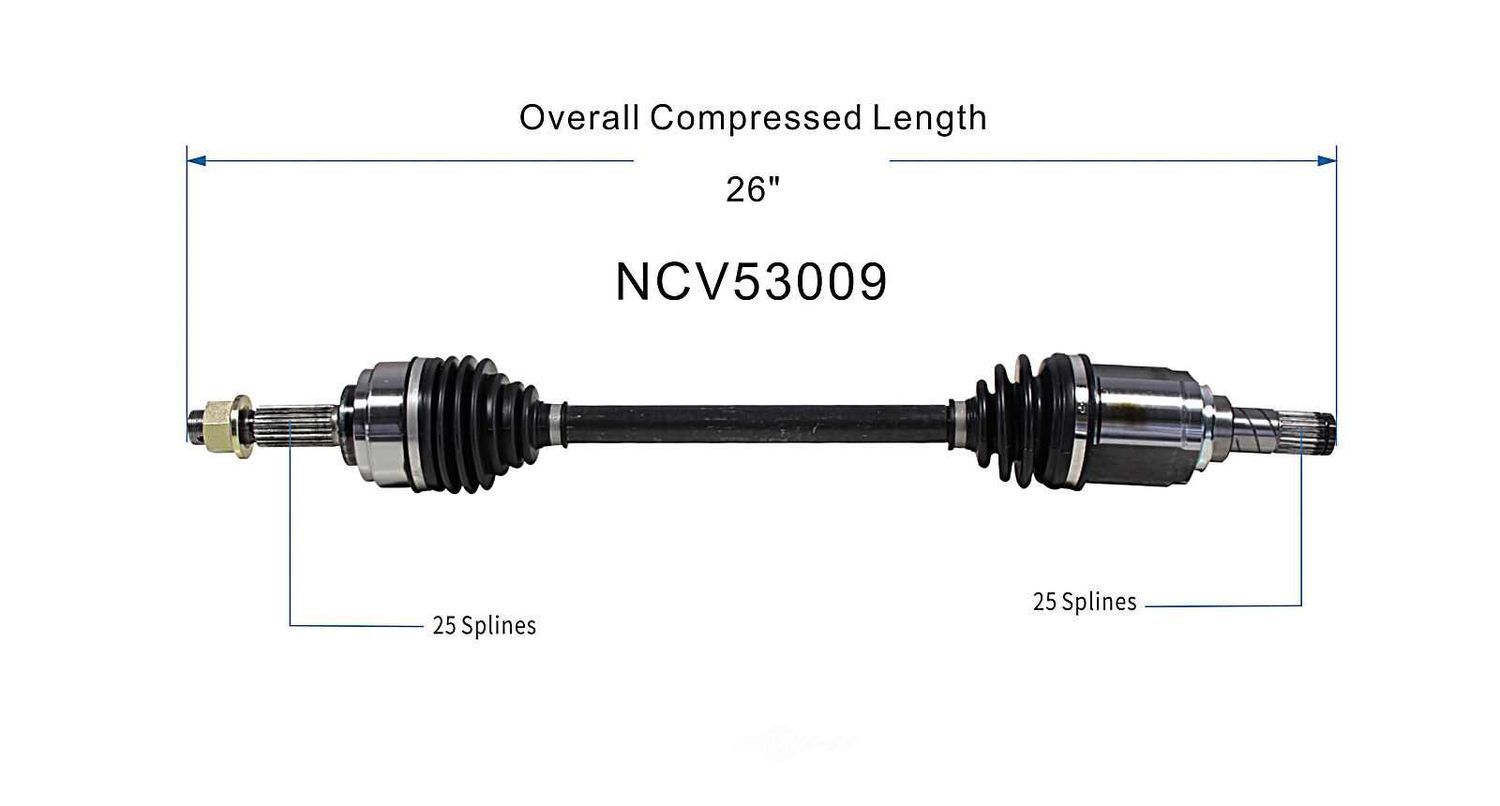 Left New CV Complete Assy   GSP North America   NCV53009