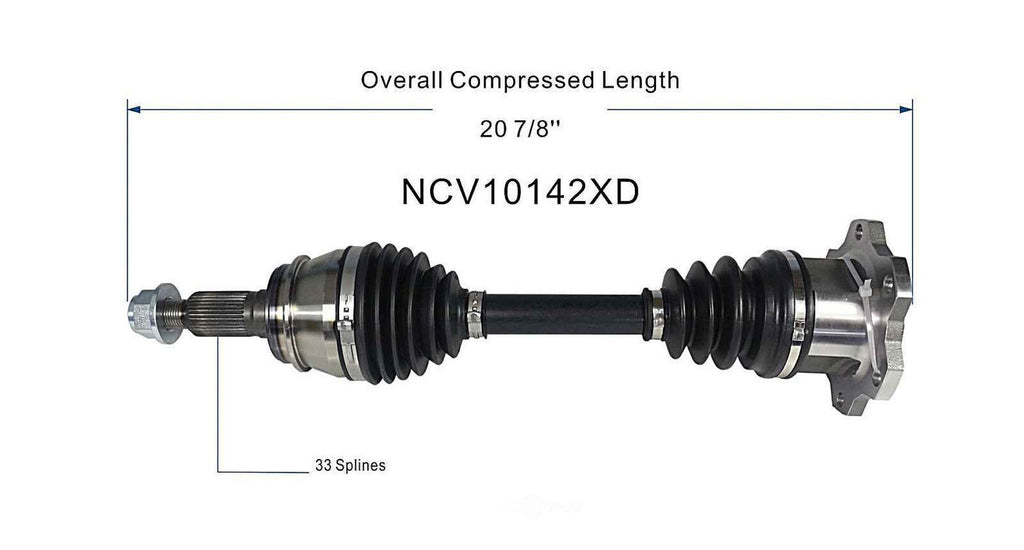 Axle Shaft Assy- CV Shaft   GSP North America   NCV10142XD